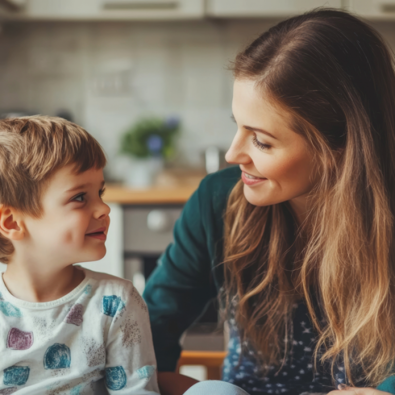 Teaching a child to wait